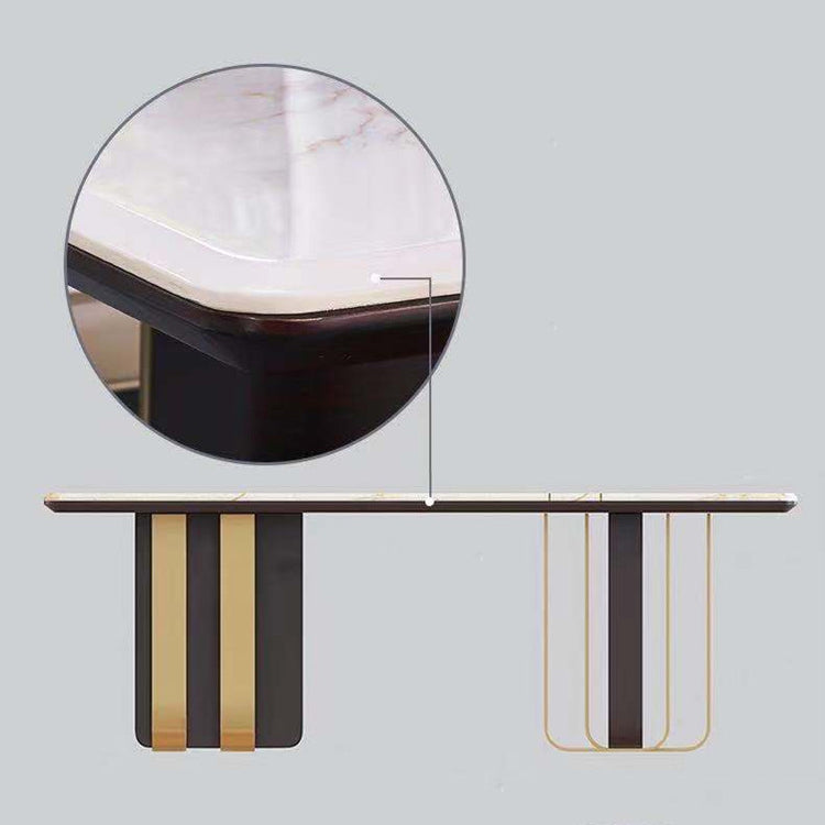 Modern 1/2/5/6/7 Pieces Dining Set Sintered Stone Dining Table Set for Home