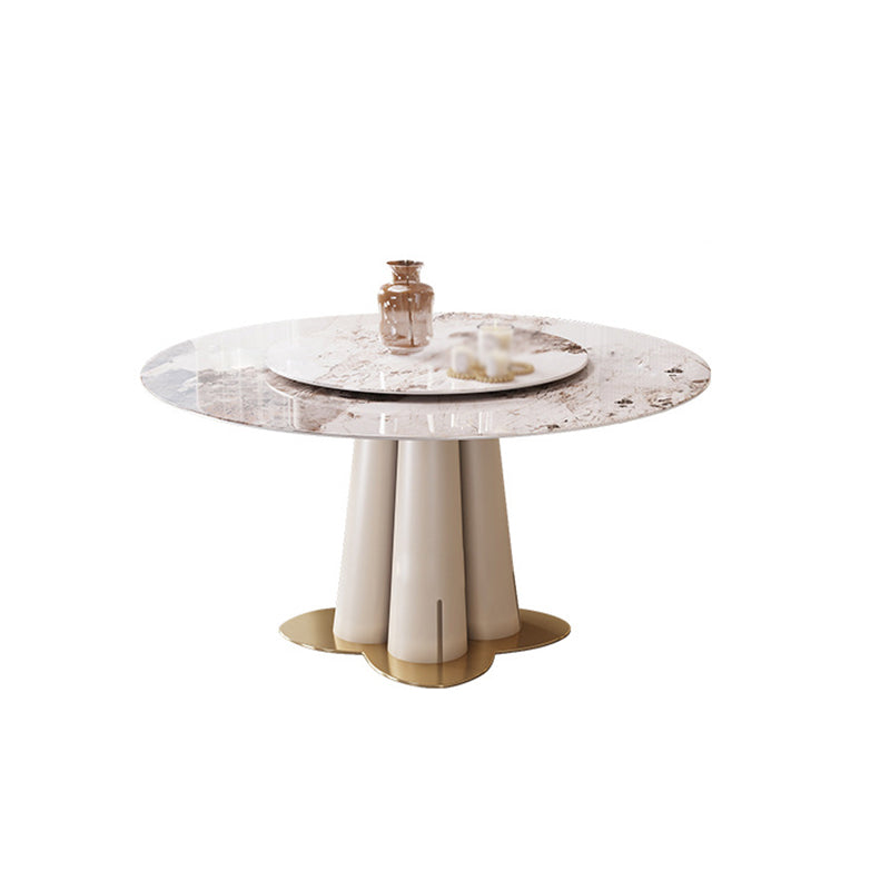 Glam 1/3/4/5/7 Pieces Dining Sets Round Dining Room Table Set