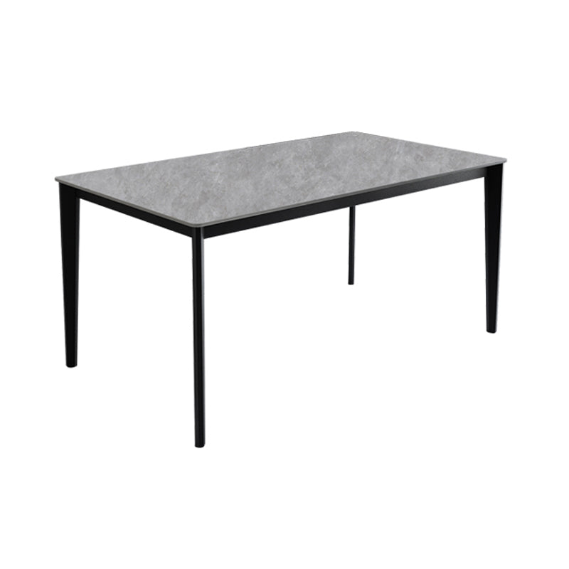 Modern 1/4/7 Pieces Dining Set Rectangle Sintered Stone Dining Table Set