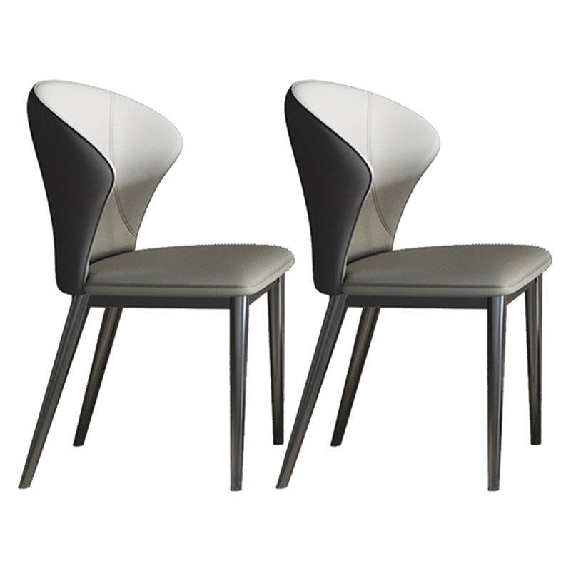 Designer Style 1/2/4/5/7 Pieces Dining Set Sintered Stone Dining Table with Leather Chairs