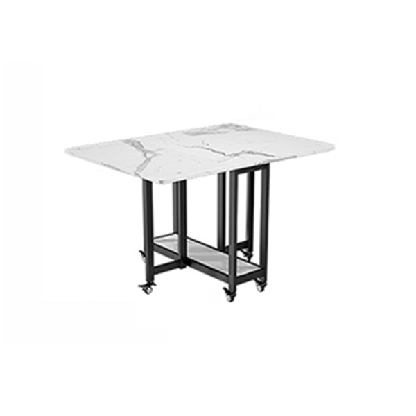Modern Tripod Base Dinette Table Chipboard Folding Table Home Furniture (only Table)
