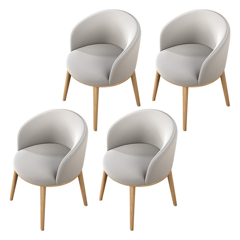 Glam Style Parsons Arm Chair Indoor Dining Chair with Metal Base