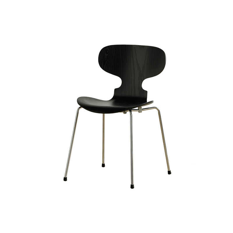 Modern Style Side Chair Wooden Indoor 19.29" Wide Dining Chair