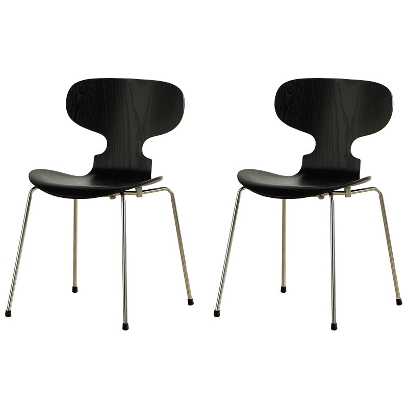 Modern Style Side Chair Wooden Indoor 19.29" Wide Dining Chair