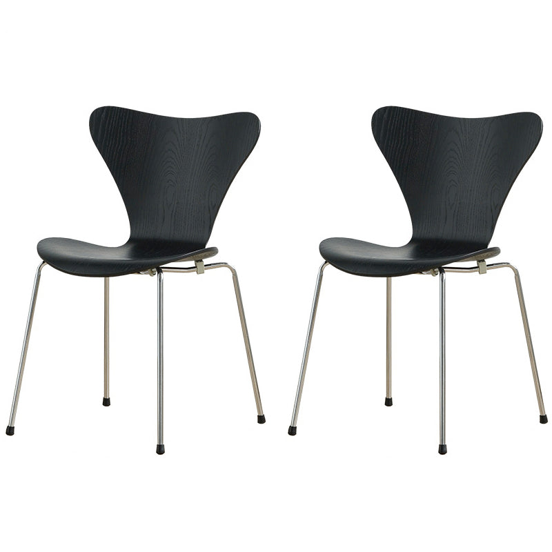Modern Style Side Chair Wooden Indoor 19.29" Wide Dining Chair
