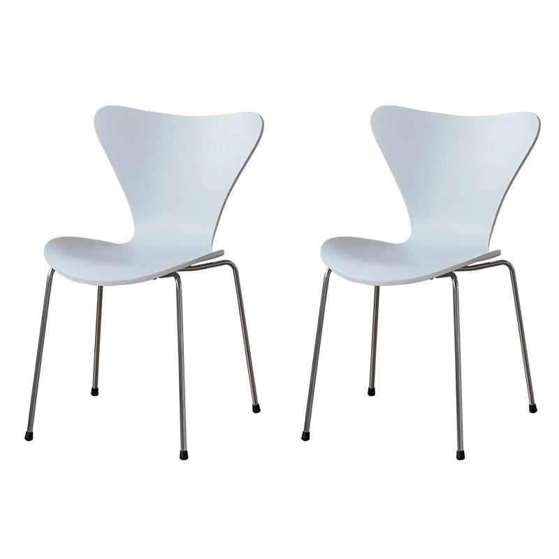 Modern Style Side Chair Wooden Indoor 19.29" Wide Dining Chair