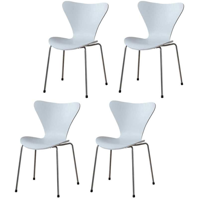 Modern Style Side Chair Wooden Indoor 19.29" Wide Dining Chair