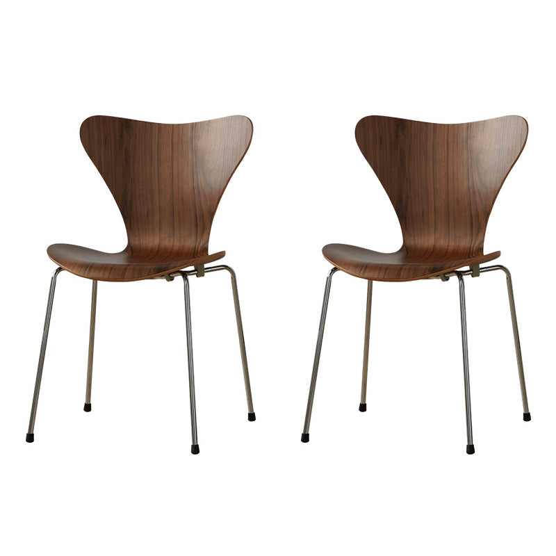 Modern Style Side Chair Wooden Indoor 19.29" Wide Dining Chair
