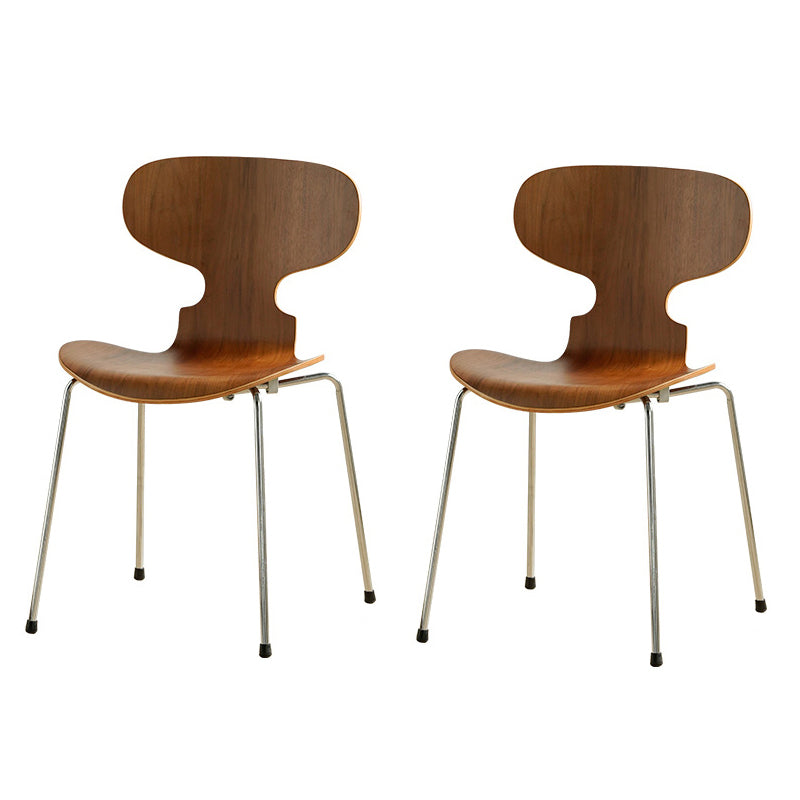 Modern Style Side Chair Wooden Indoor 19.29" Wide Dining Chair