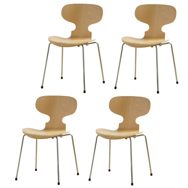 Modern Style Side Chair Wooden Indoor 19.29" Wide Dining Chair