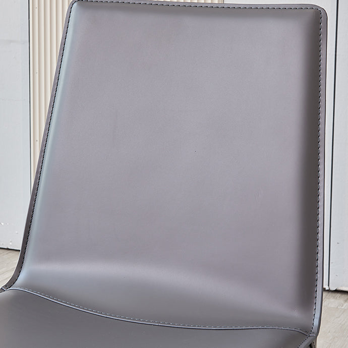 Modern Style Side Chair Faux Leather Dining Chair for Dining Room