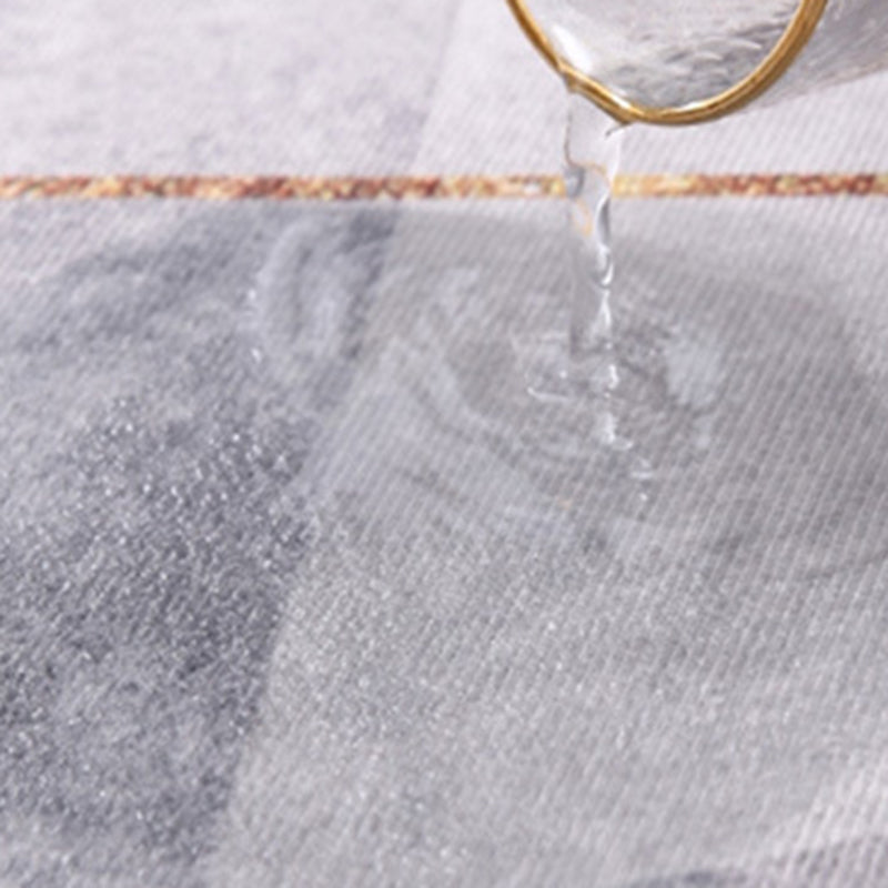 Abstrakter Aquarell-Teppich, rechteckig, schmutzabweisender Teppich für Heimdekoration