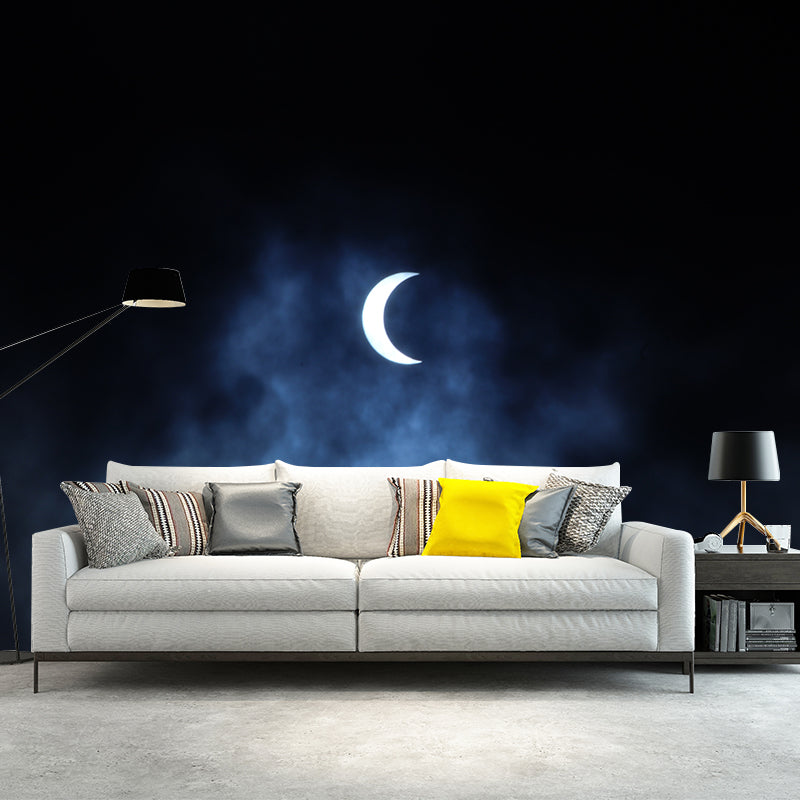 Modern Style Mural Wallpaper Dreamy Sky Environment Friendly Bedroom Wall Mural