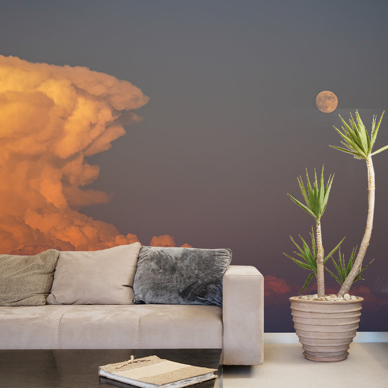 Decorative Wall Mural Wallpaper Dreamy Sky Sitting Room Wall Mural