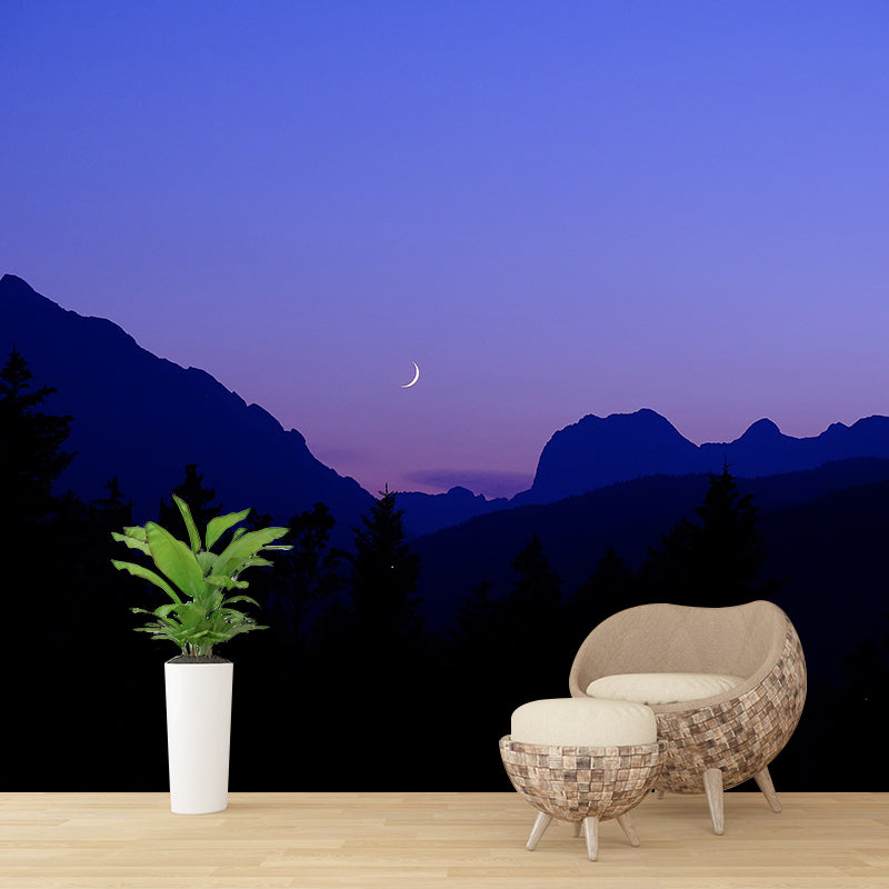 Dreamy Sky Photography Mildew Resistant Wallpaper Environmental Sleeping Room Wall Mural