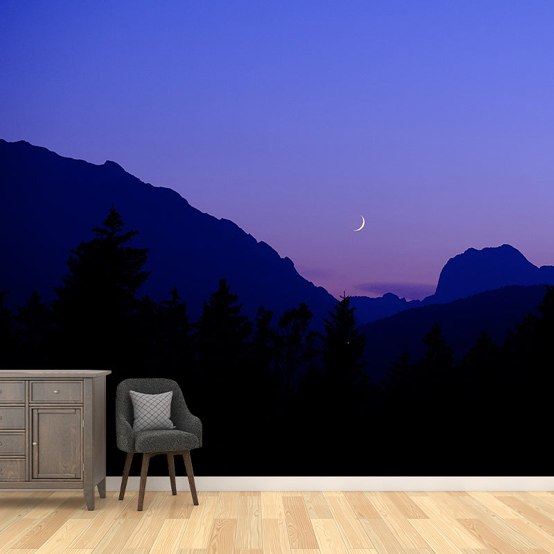 Dreamy Sky Photography Mildew Resistant Wallpaper Environmental Sleeping Room Wall Mural