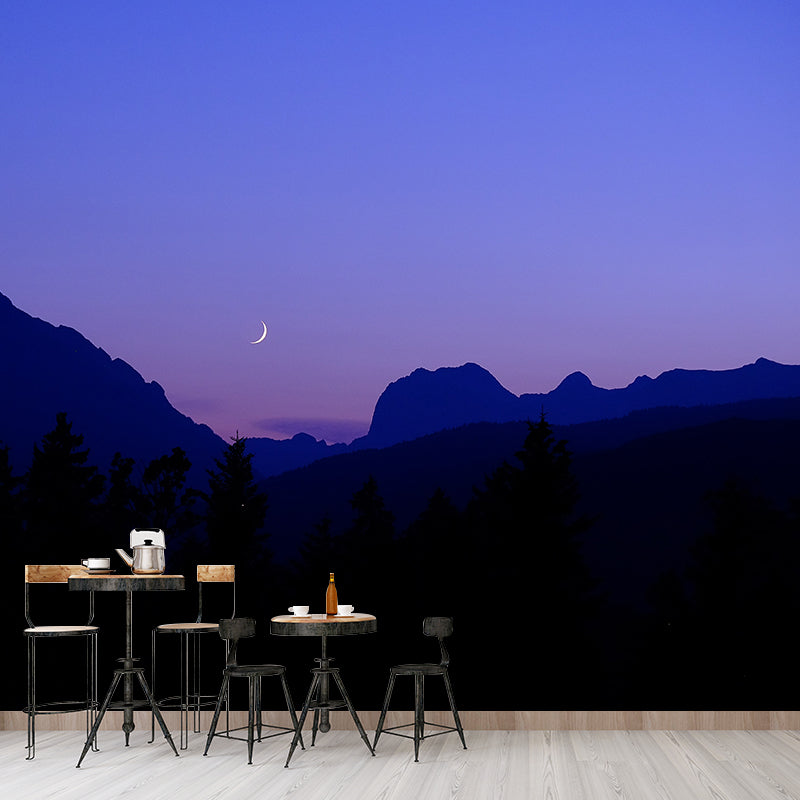 Dreamy Sky Photography Mildew Resistant Wallpaper Environmental Sleeping Room Wall Mural