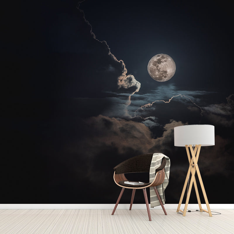 Dreamy Sky Photography Mildew Resistant Wallpaper Environmental Sleeping Room Wall Mural