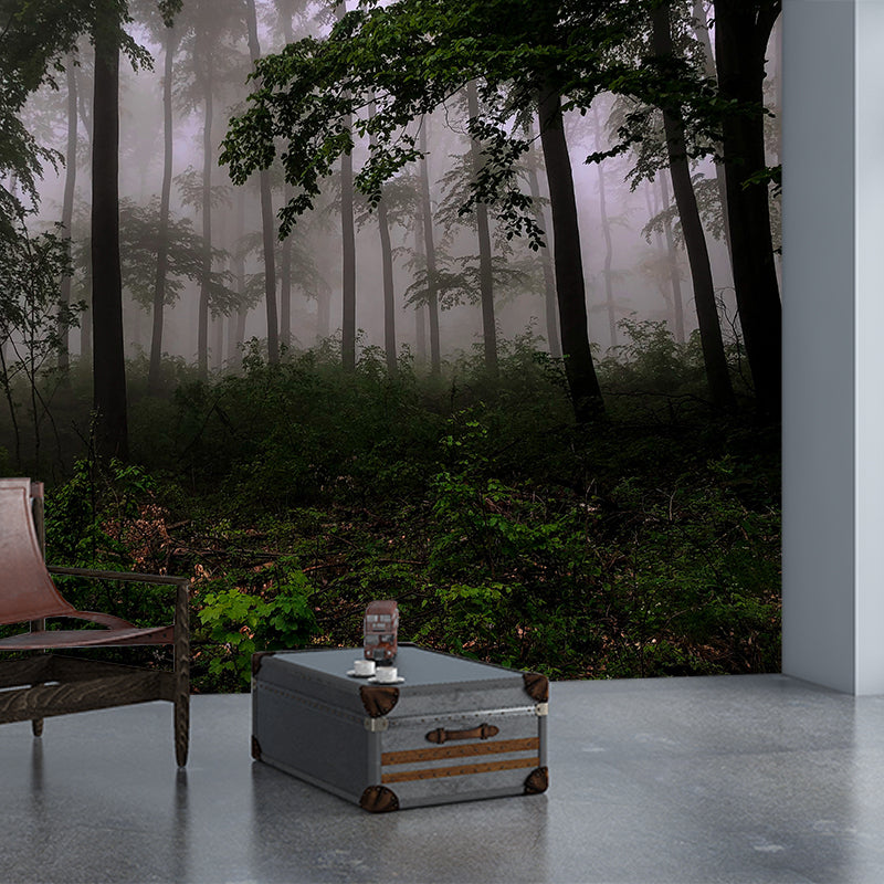 Photography Woods Mural Mildew Resistant Wallpaper Sleeping Room Wall Mural