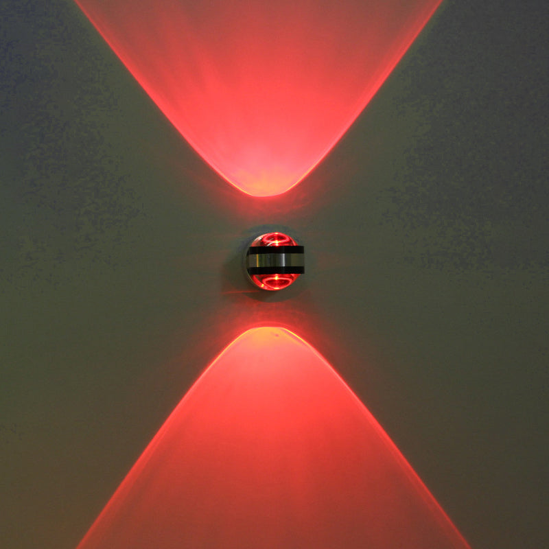 Modern Style Ball Wall Lighting Fixtures Metal 2 Lights Wall Mounted Lamps