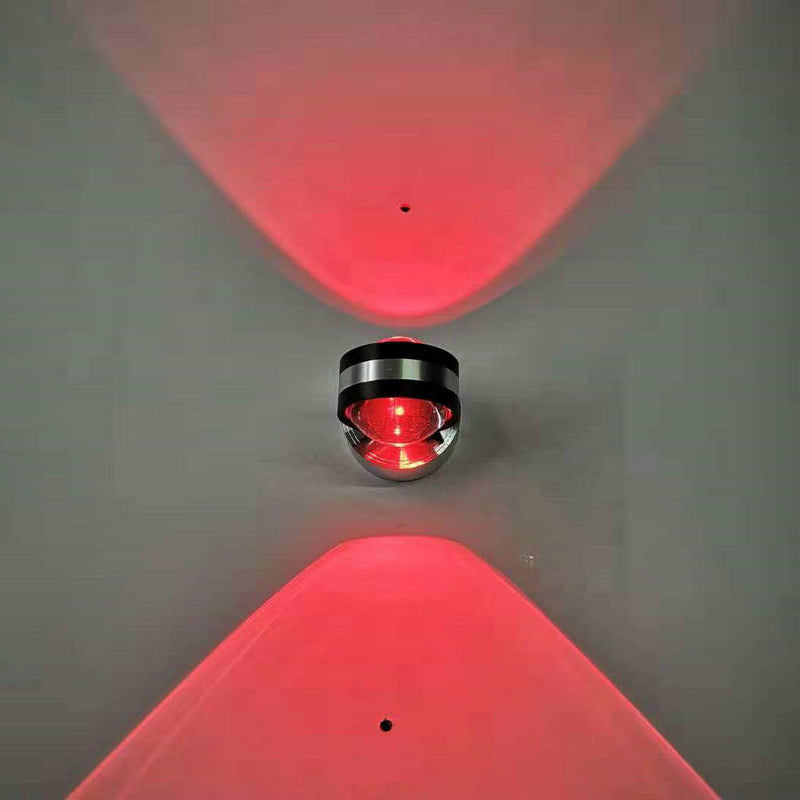 Modern Style Ball Wall Lighting Fixtures Metal 2 Lights Wall Mounted Lamps