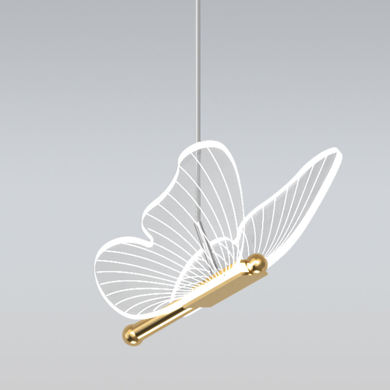 Metal Unique Shape Wall Light Modern Style Multi-Lights Wall Mount Light Fixture in Gold