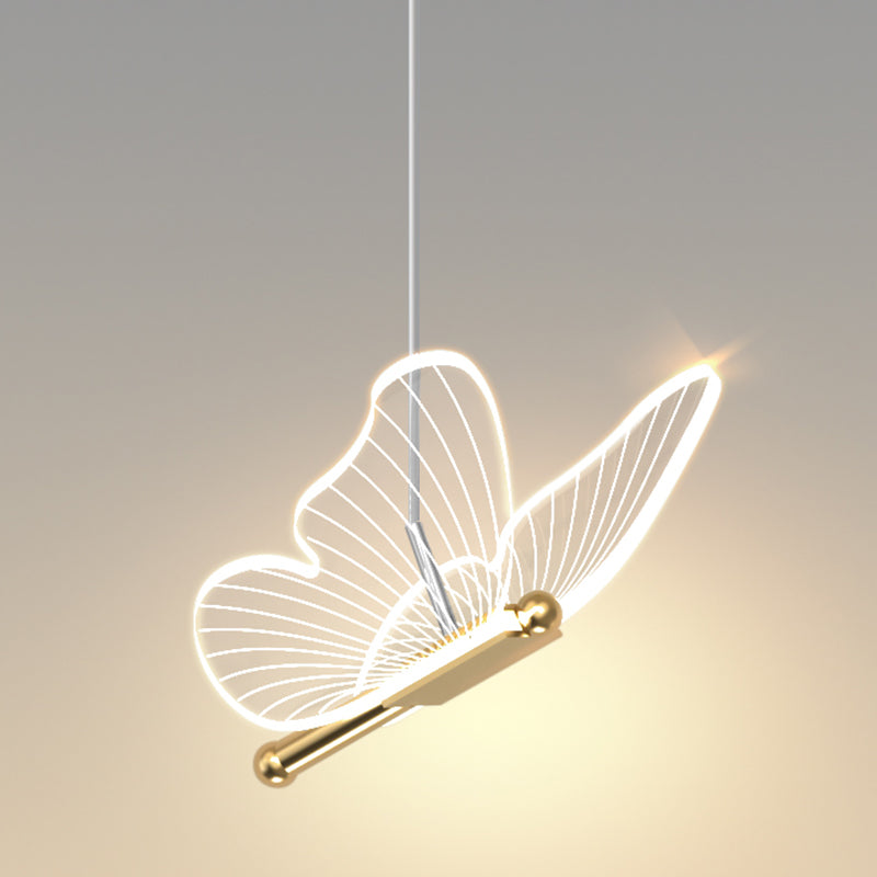 Metal Unique Shape Wall Light Modern Style Multi-Lights Wall Mount Light Fixture in Gold