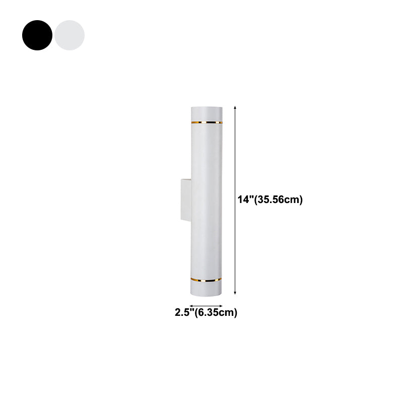 Wall Mounted Lighting Minimalist Style Metal LED Wall Sconce Lighting