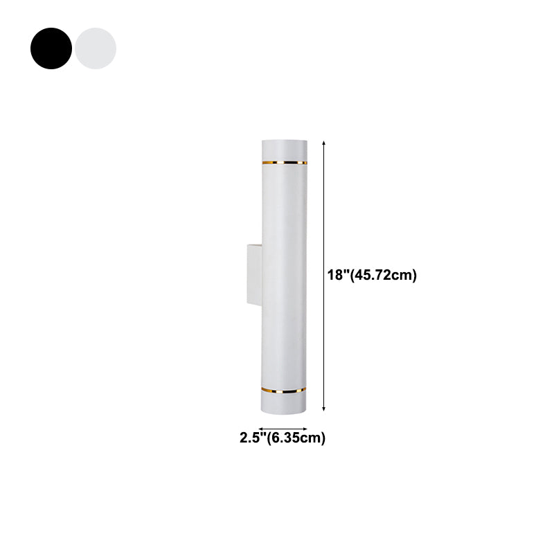 Wall Mounted Lighting Minimalist Style Metal LED Wall Sconce Lighting