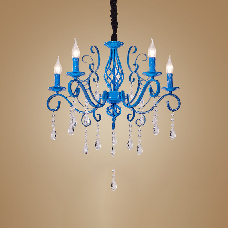 Traditional Unique Chandelier Lights Crystal Pendant Light Fixtures