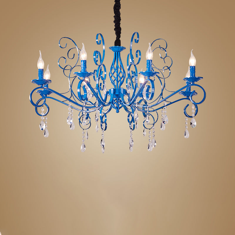 Traditional Unique Chandelier Lights Crystal Pendant Light Fixtures
