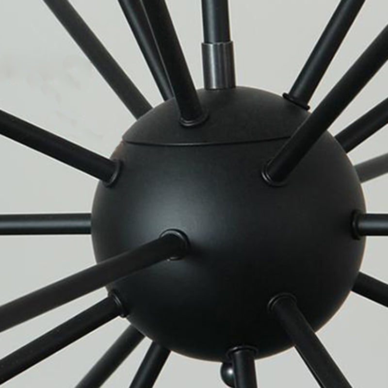 Radial Shape Chandelier Lights Industrial Style Metal Chandelier Pendant Lights