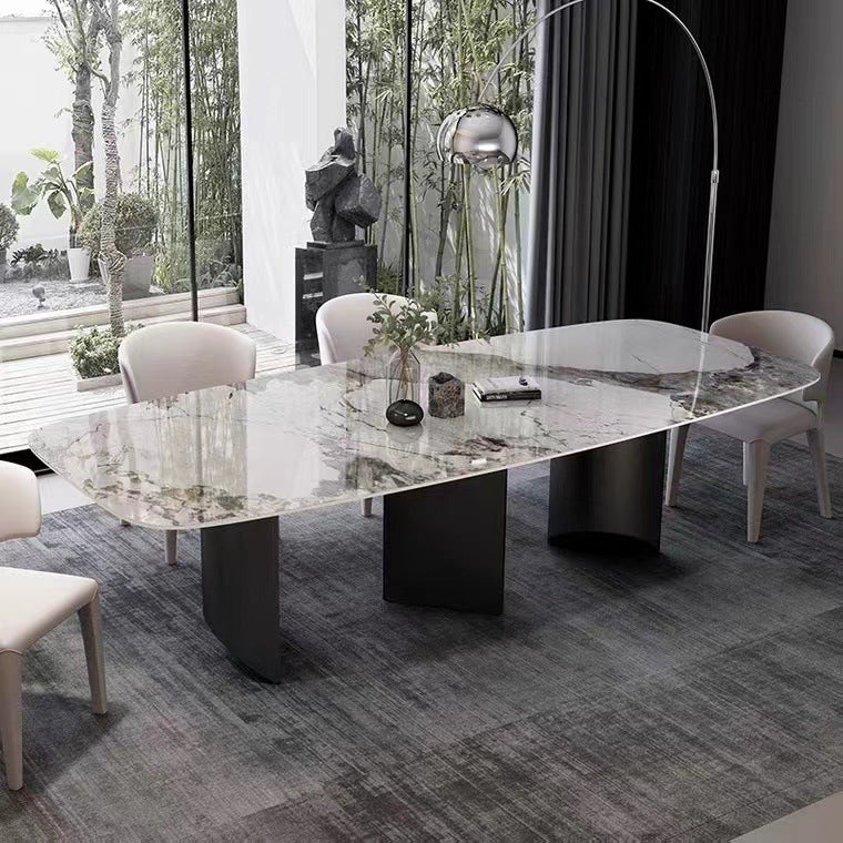 Designer Style 1/3/4/5 Pieces Dinette Set Sintered Stone Dining Room Set