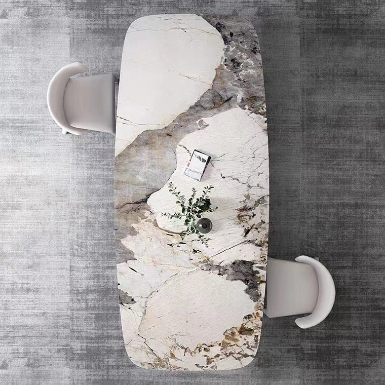 Designer Style 1/3/4/5 Pieces Dinette Set Sintered Stone Dining Room Set