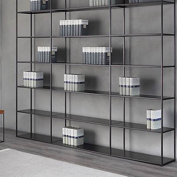 70.87"H Bookshelf Open Back Modern Style Bookcase for Home and Office