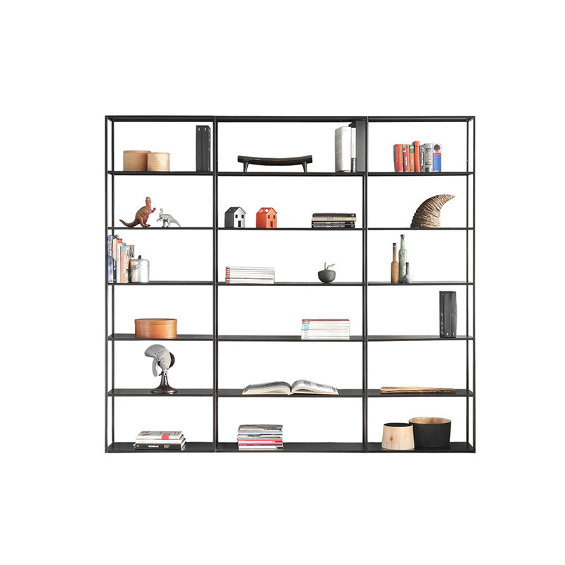 70.87"H Bookshelf Open Back Modern Style Bookcase for Home and Office