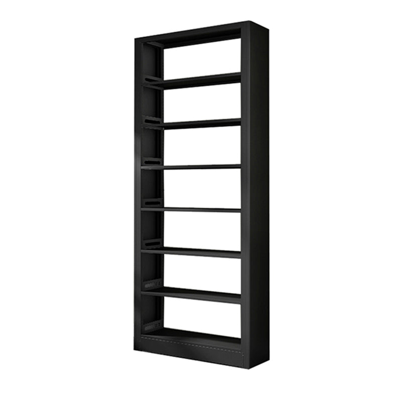 7 Shelf Metal Bookcase Contemporary Open Bookshelf for Home Office