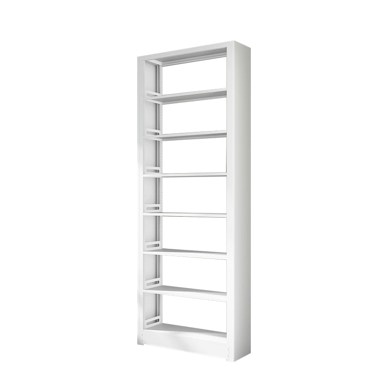 7 Shelf Metal Bookcase Contemporary Open Bookshelf for Home Office