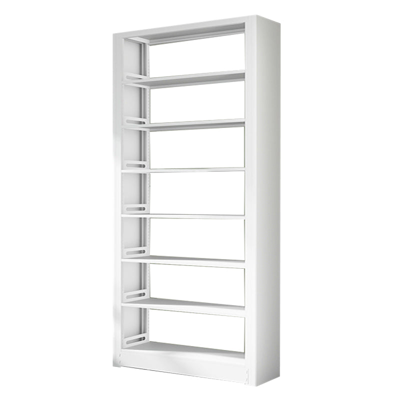 7 Shelf Metal Bookcase Contemporary Open Bookshelf for Home Office