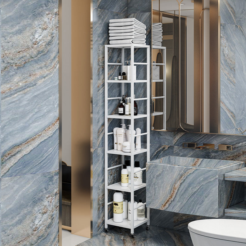 11.81"W Bookshelf Open Back Modern Style Bookcase for Home and Office