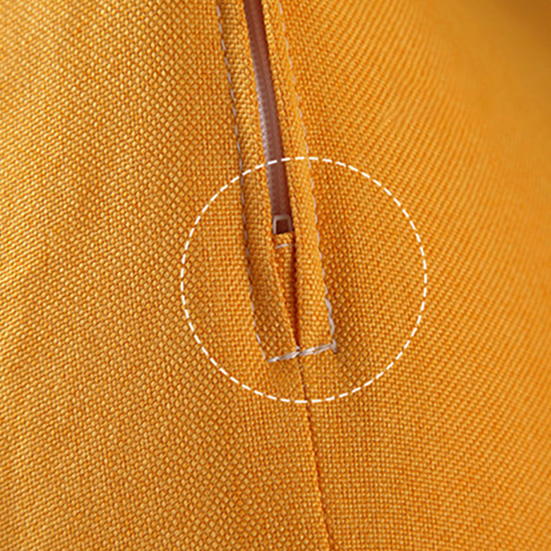 Canvas Parsons Chair Armless Tight Back Chair for Living Room