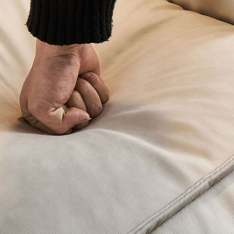 Faux Leather Arm Chair 39.3"L x 35.4" W x 25.5" H Arms Included Chair for Bedroom