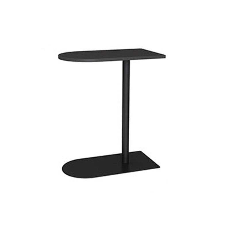 Modern Pedestal End Side Table Mental Sofa Side End Table for Living Room