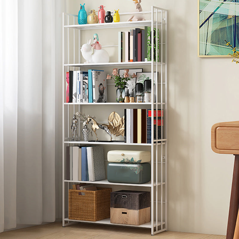 9.84"W Bookshelf Contemporary Style Open Back Bookcase for Home Office