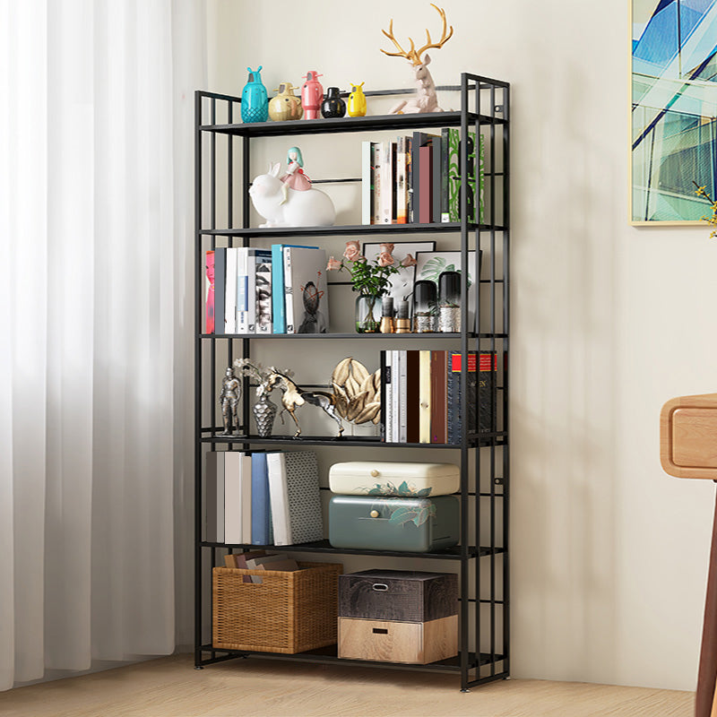 9.84"W Bookshelf Contemporary Style Open Back Bookcase for Home Office