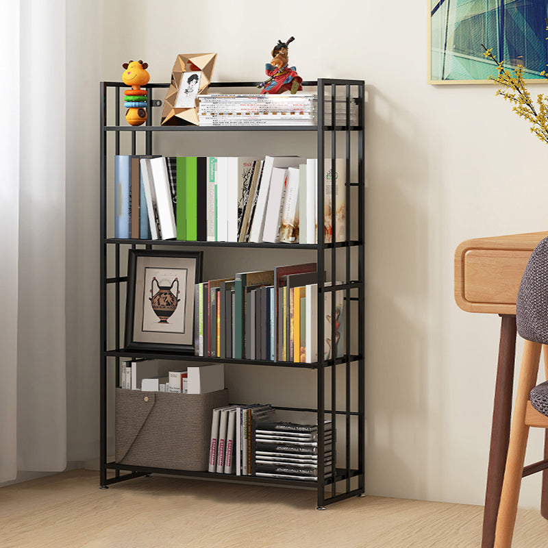 9.84"W Bookshelf Contemporary Style Open Back Bookcase for Home Office