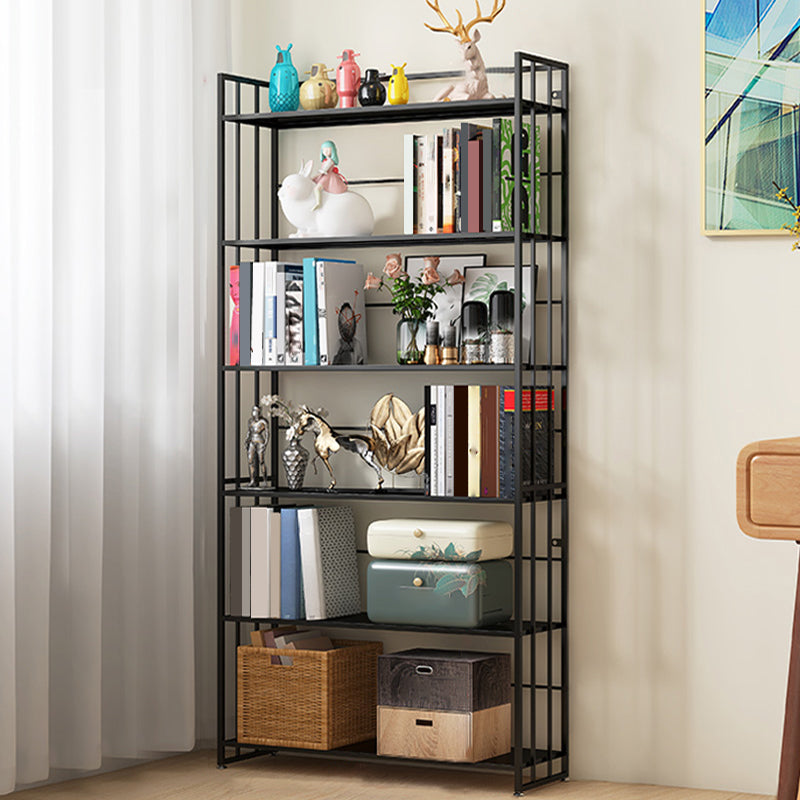 9.84"W Bookshelf Contemporary Style Open Back Bookcase for Home Office