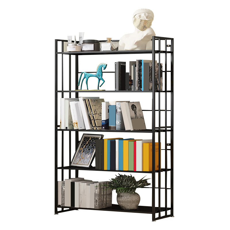 9.84"W Bookshelf Contemporary Style Open Back Bookcase for Home Office
