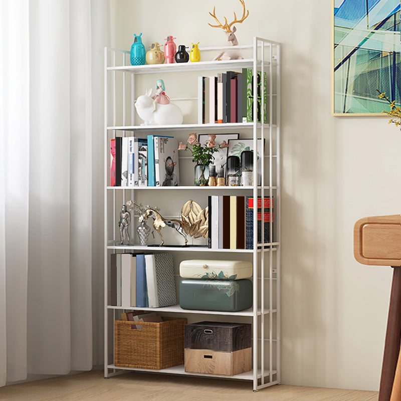 9.84"W Bookshelf Contemporary Style Open Back Bookcase for Home Office