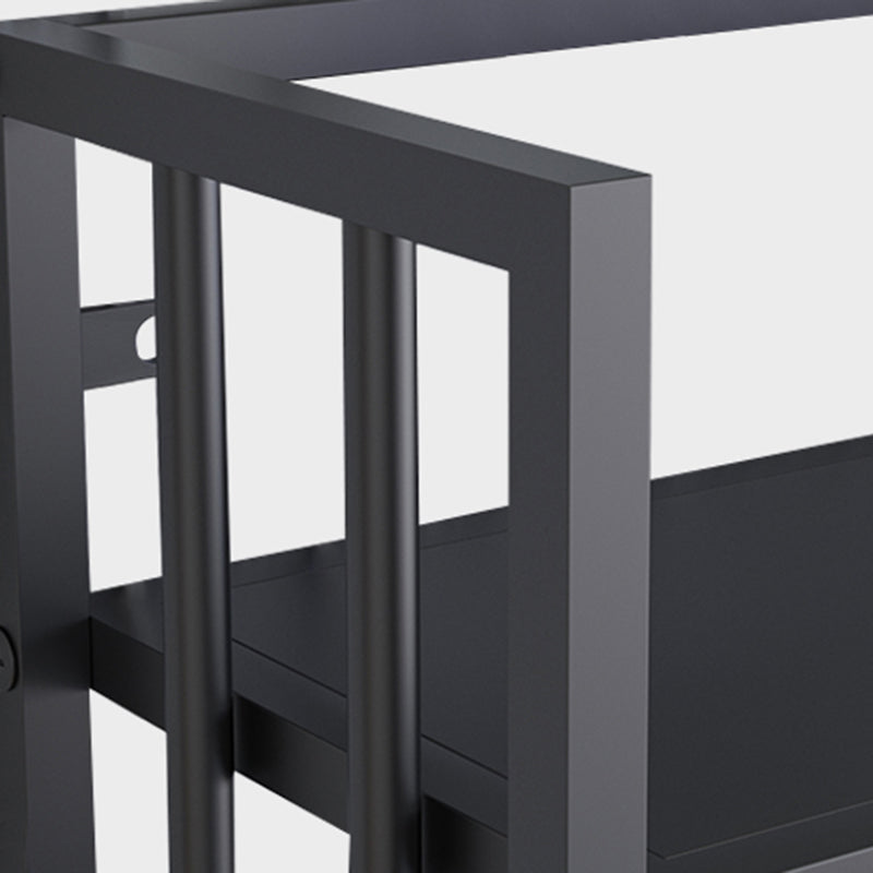 9.84"W Bookshelf Contemporary Style Open Back Bookcase for Home Office